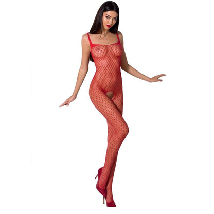 PASSION - BODYSTOCKING FEMME BS071 NOIR TAILLE UNIQUE