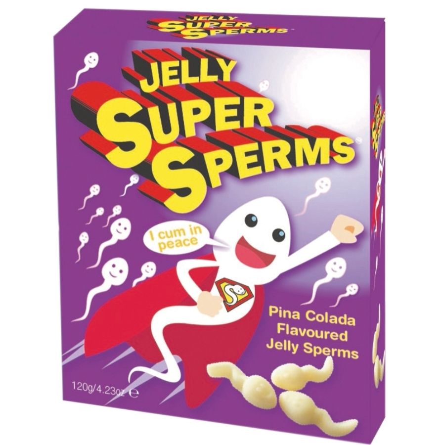 SPENCER &amp; FLEETWOOD - GELÉE SUPER SPERM GOMMES DE SPERME 120 GR