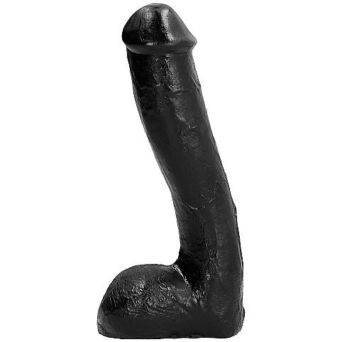 TOUT NOIR - PENE REALISTE ANAL 23 CM