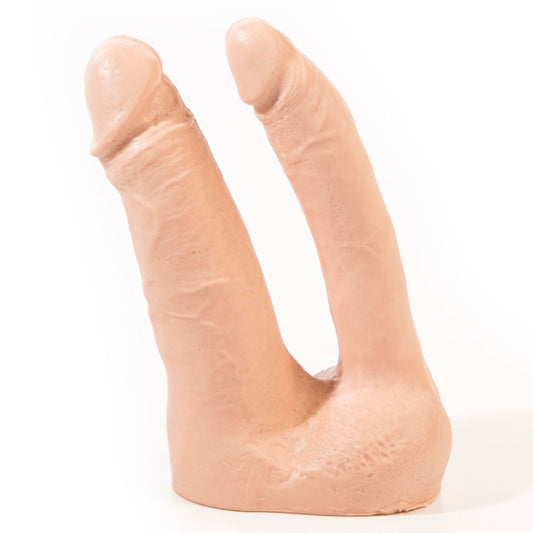 PINK ROOM - DILDO DOBLE REALISTA ARTHUS CARNE 17CM/15.5CM