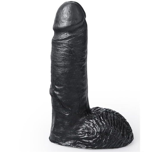 SISTEMA HUNG - DILDO REALISTA COLOR NEGRO CESAR 19 CM