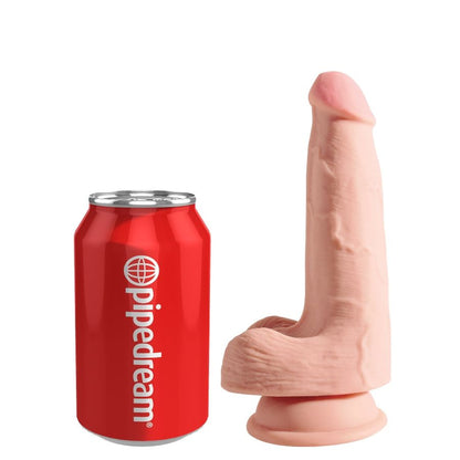 KING COCK - GODE TRIPLE DENSITÉ 13 CM AVEC TESTICULES