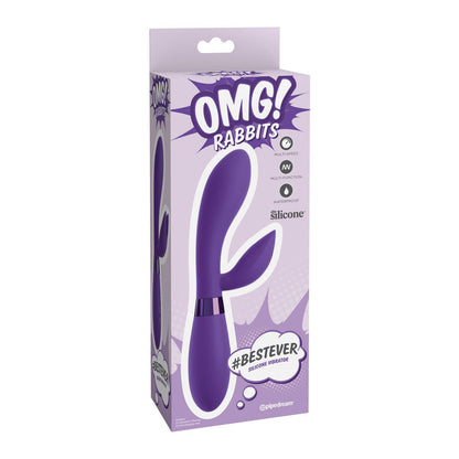 OMG - VIBRATEUR EN SILICONE BESTEVER LILAS