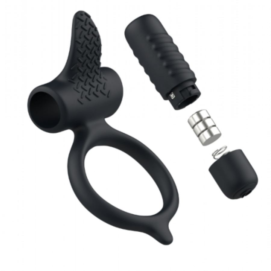 B SWISH - ANILLO VIBRADOR BÁSICO BCHARMED - NEGRO