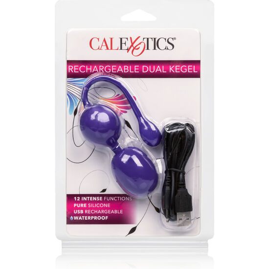 CALEXOTICS - KEGEL DOUBLE RECHARGEABLE VIOLET