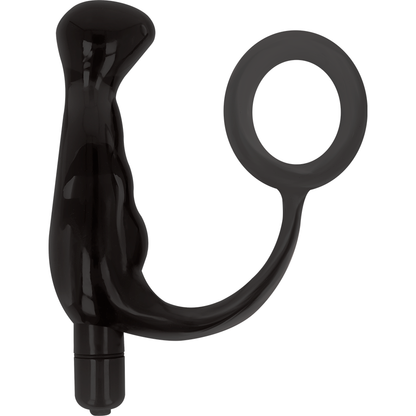 JUGUETES ADICTOS - VIBRADOR PROST TICO NEGRO 10 CM