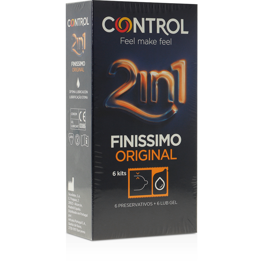 CONTROL - FINISIMO DUO + ​​LUBRIFIANT 6 UNITES