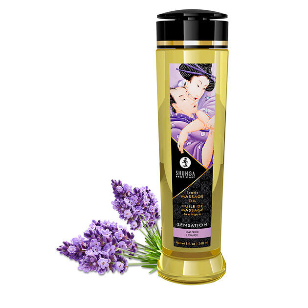 SHUNGA - HUILE DE MASSAGE EROTIQUE SENSATION 240 ML