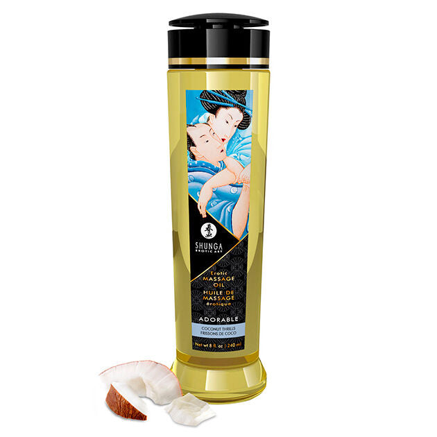 SHUNGA - HUILE DE MASSAGE EROTIQUE ADORABLE 240 ML