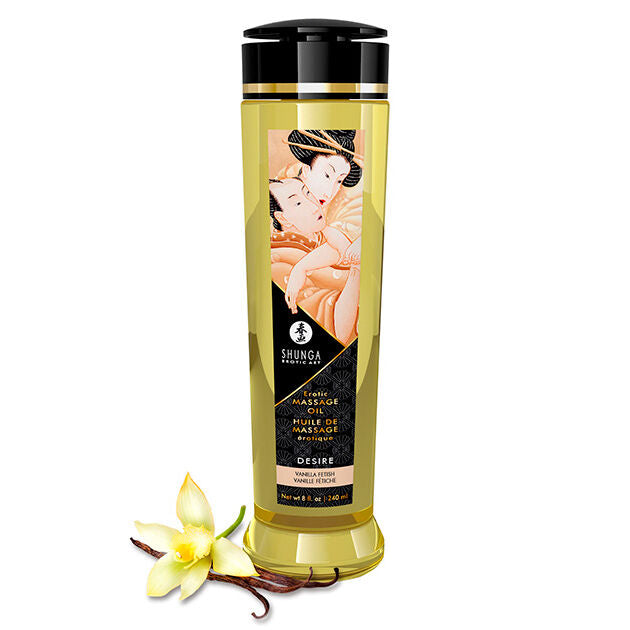 SHUNGA - HUILE DE MASSAGE EROTIQUE DESIRE 240 ML