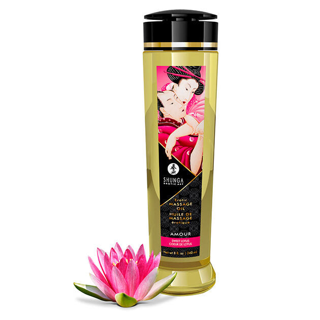 SHUNGA - HUILE DE MASSAGE AMOUR EROTIQUE 240 ML