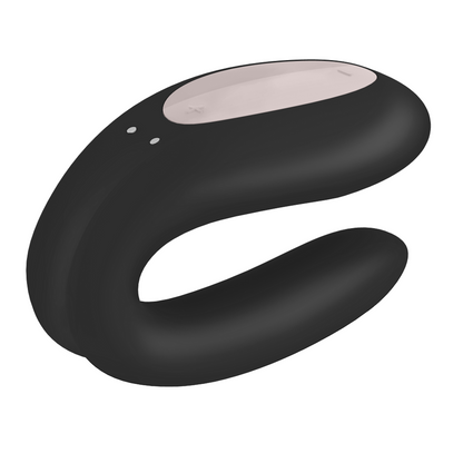 SATISFYER - DOUBLE JOY CON APP BLACK