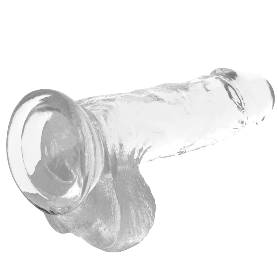 X RAY - DILDO RÉALISTE TRANSPARENT ET TRANSPARENT 15,5 CM -O- 3,5 CM