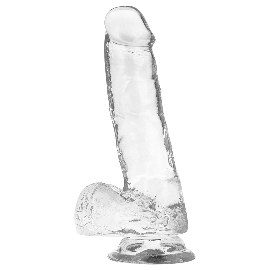 X RAY - CLEAR COCK WITH BALLS 18.5 CM -O- 3.8 CM