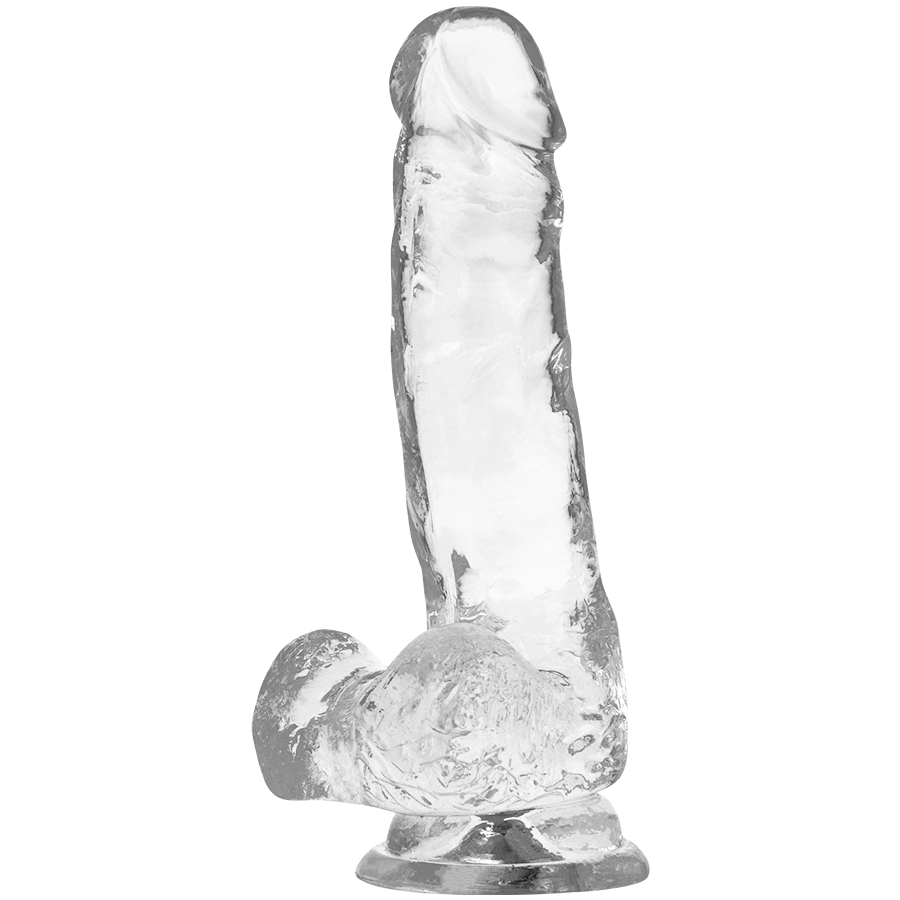 X RAY - GODE RÉALISTE TRANSPARENT ET TRANSPARENT 18,5 CM -O- 3,8 CM