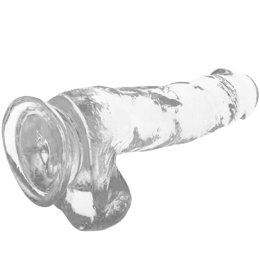 X RAY - GODE RÉALISTE TRANSPARENT ET TRANSPARENT 18,5 CM -O- 3,8 CM