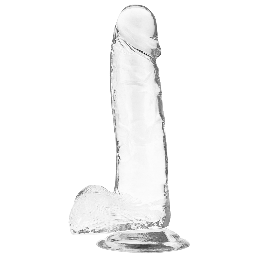 X RAY - GODE RÉALISTE TRANSPARENT CLAIR 20 CM -O- 4,5 CM