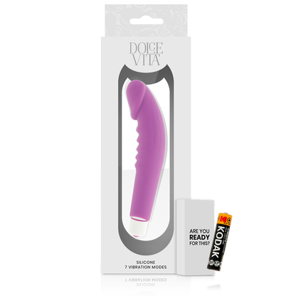 DOLCE VITA - PLAISIR RÉALISTE SILICONE VIOLET