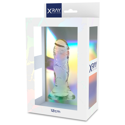 X RAY - DILDO TRANSPARENT 12 CM -O- 2,6 CM