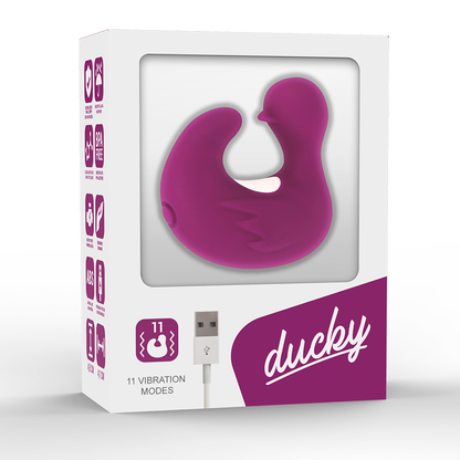 COVERME - DUCKYMANIA RECHARGEABLE SILICONE STIMULATING DUCK THIMBLE