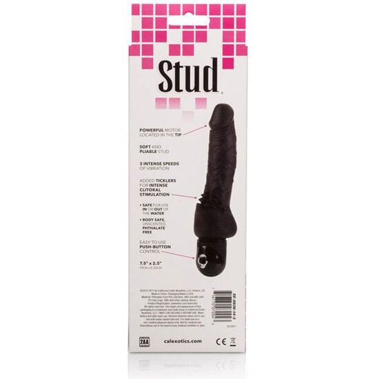 CALEXOTICS - VIBRADOR POWER STUD CLITERRIFIC NEGRO