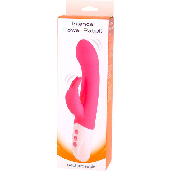 SIETE CREACIONES - VIBRADOR CONEJITO ROSA INTENCE POWER