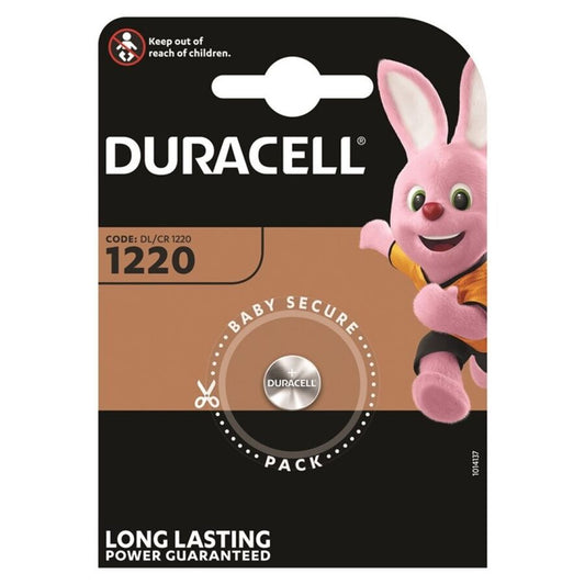 DURACELL - PILE BOUTON LITIO CR1220 3V 1UNITE