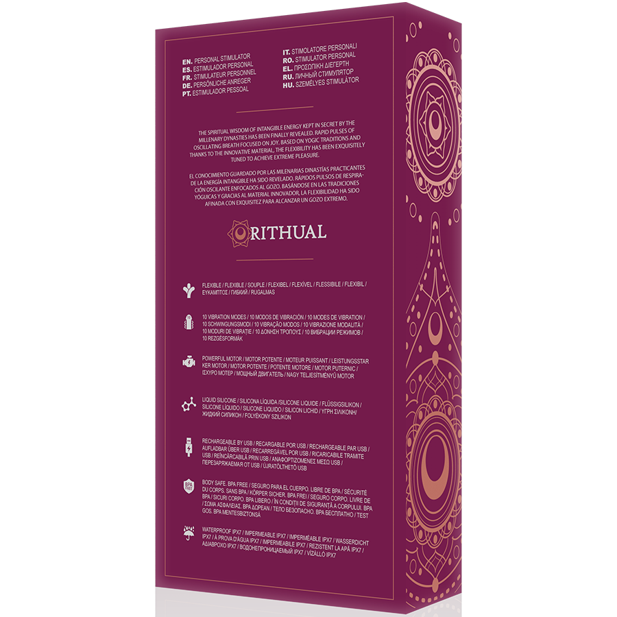 RITHUAL - ORCHID RECHARGEABLE G-POINT KRIYA STIMULATOR