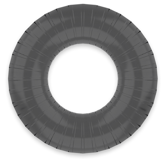 POWERING - SUPER FLEXIBLE AND RESISTANT PENIS RING 4.5CM PR07 BLACK