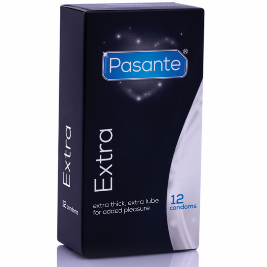 PASANTE - EXTRA CONDOM EXTRA ÉPAIS 12 UNITÉS