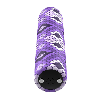 BALLES PERSONNALISÉES - BALLE RECHARGEABLE LILAC SNAKE 10 INTENSITÉS