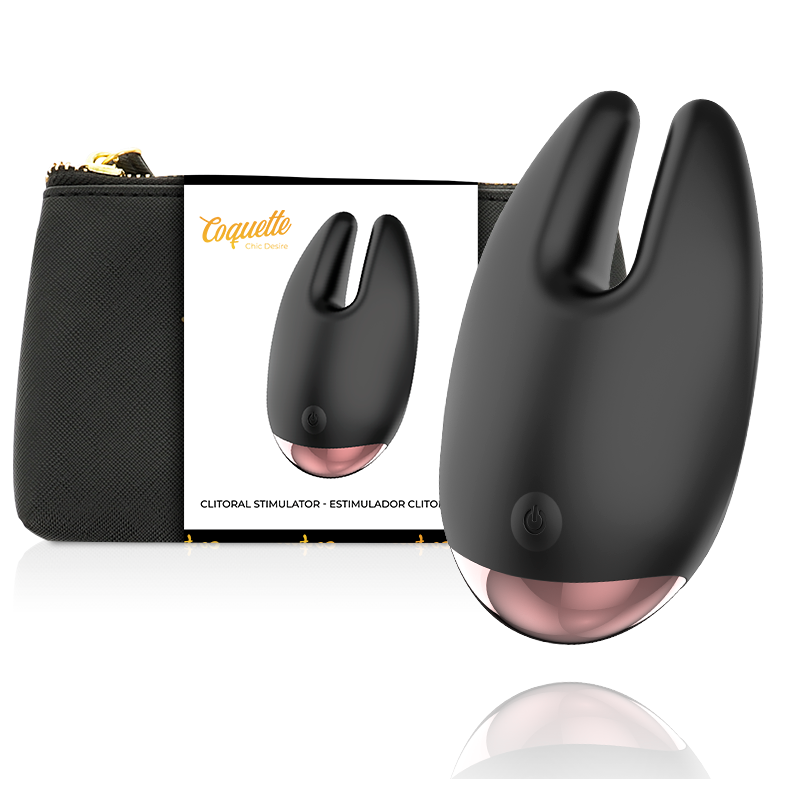 COQUETTE CHIC DESIRE - STIMULATEUR DE CLITORIS NOIR / OR