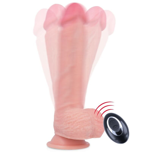 ROCKARMY - VIBRATEUR SILICONE LIQUIDE PREMIUM APACHE TÉLÉCOMMANDE 20,5 CM -O- 4,62 CM