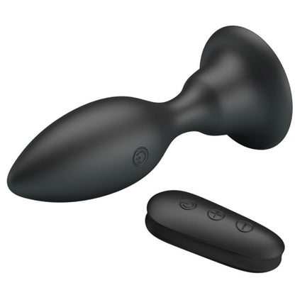 MR PLAY - PLUG ANAL AVEC VIBRATION NOIR TÉLÉCOMMANDE