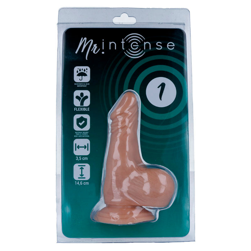 MR INTENSE - 1 PÉNIS RÉALISTE 14,6 CM -OU- 3,5 CM
