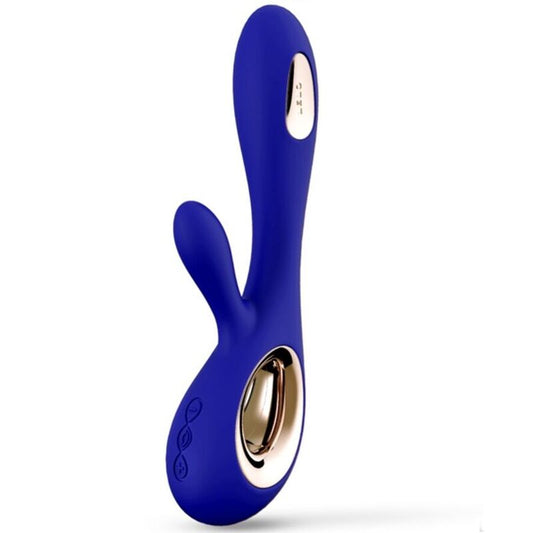 LELO - SORAYA WAVE VIBRADOR CONEJO AZUL MEDIANOCHE