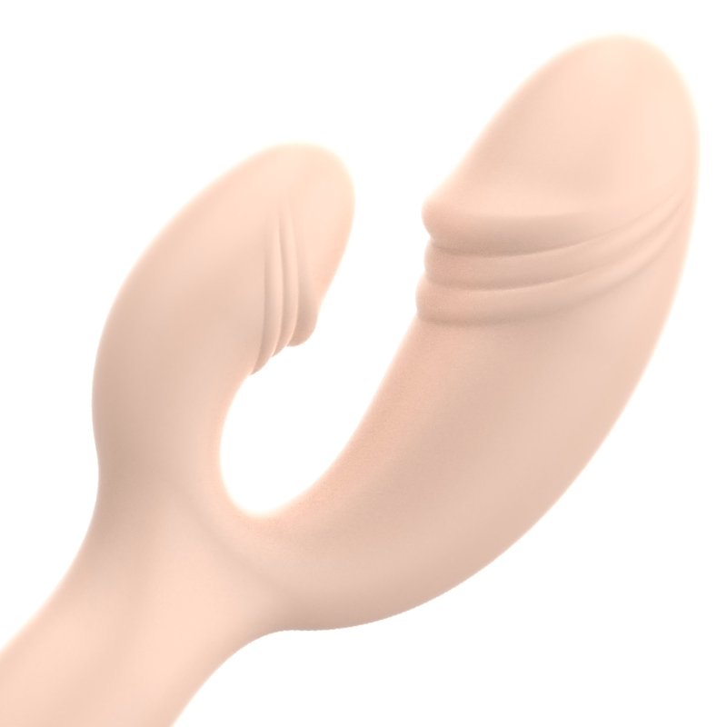 OHMAMA - VIBRADOR CONEJO CLÁSICO EDICIÓN NAVIDEÑA CARNE