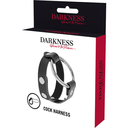 DARKNESS - ANILLO BDSM PARA PENE Y TESTÍCULOS