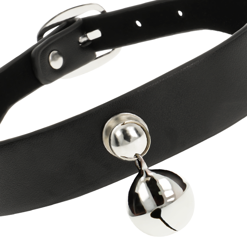 COQUETTE CHIC DESIRE - COLLAR DE CUERO VEGANO MUJER ACCESORIO SONAJERO