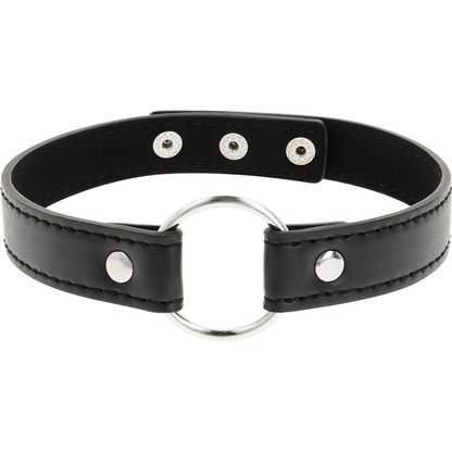 COQUETTE CHIC DESIRE - COLLAR DE CUERO VEGANO ACCESORIO MUJER