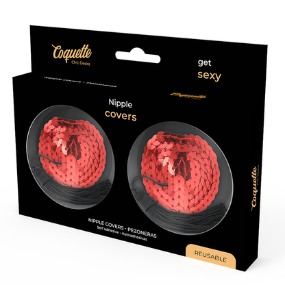 COQUETTE CHIC DESIRE - CACHE TÉTONS ROUGE