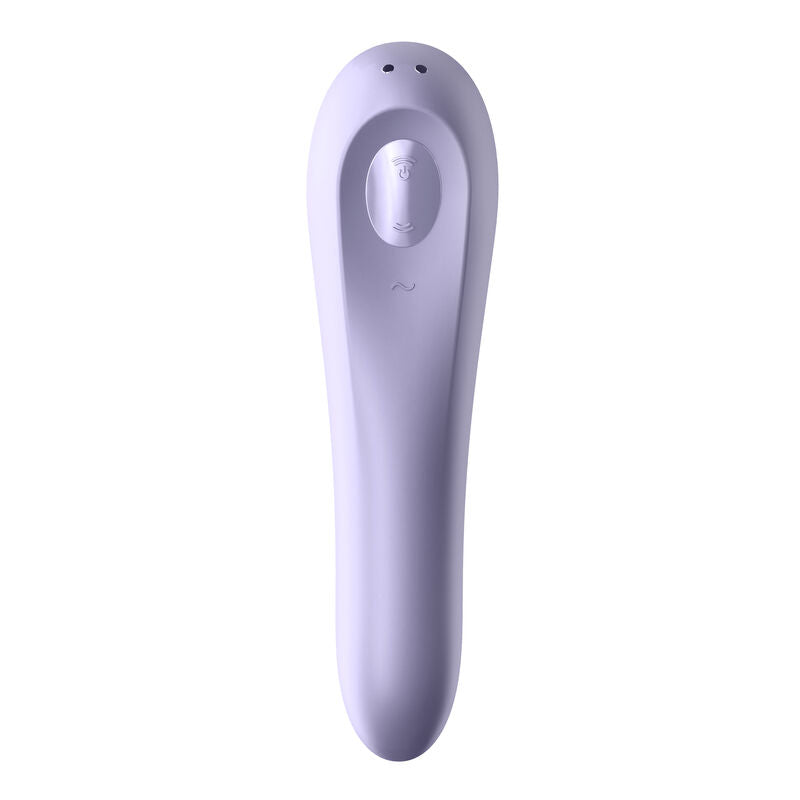 SATISFYER - VIBRATEUR À IMPULSIONS D'AIR À DOUBLE PLAISIR MAUVE