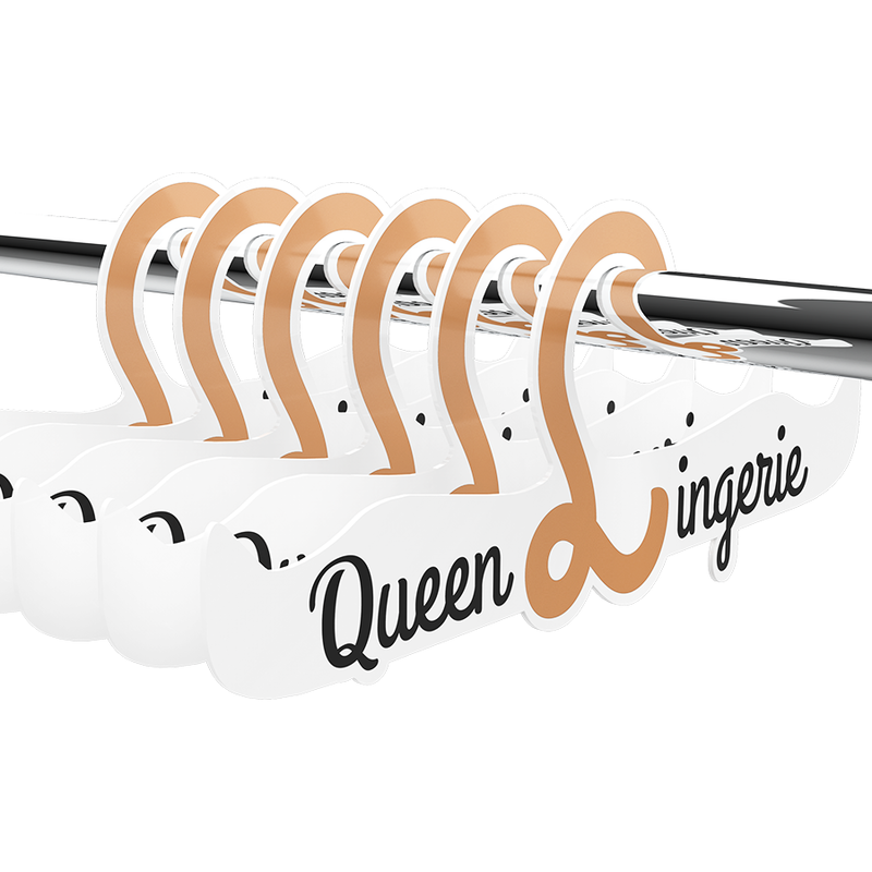 QUEEN LINGERIE - PERCHA LENCERIA 27,5 CM 1 UNIDAD