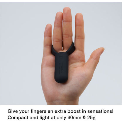 TENGA - SVR ANILLO VIBRADOR INTELIGENTE NEGRO