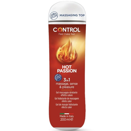 CONTROL - GEL PASSION CALIENTE 3 EN 1 200 ML