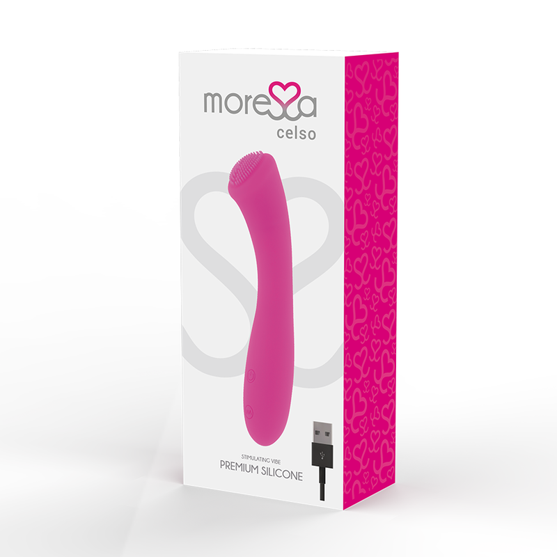 MORESSA - CELSO RECHARGEABLE EN SILICONE DE QUALITÉ SUPÉRIEURE