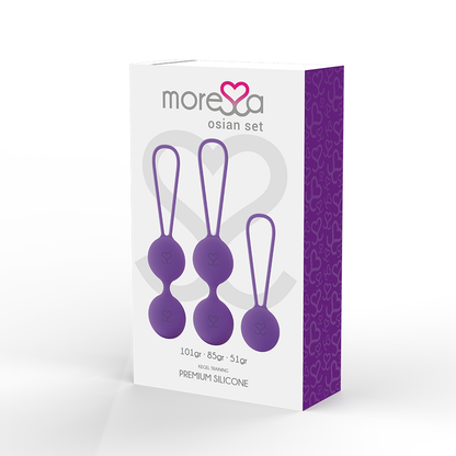 MORESSA - OSIAN SET PREMIUM LILAC SILICONE