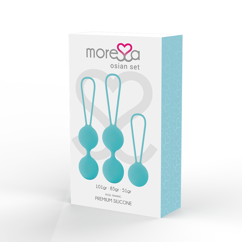 MORESSA - OSIAN SET PREMIUM TURQUOISE SILICONE