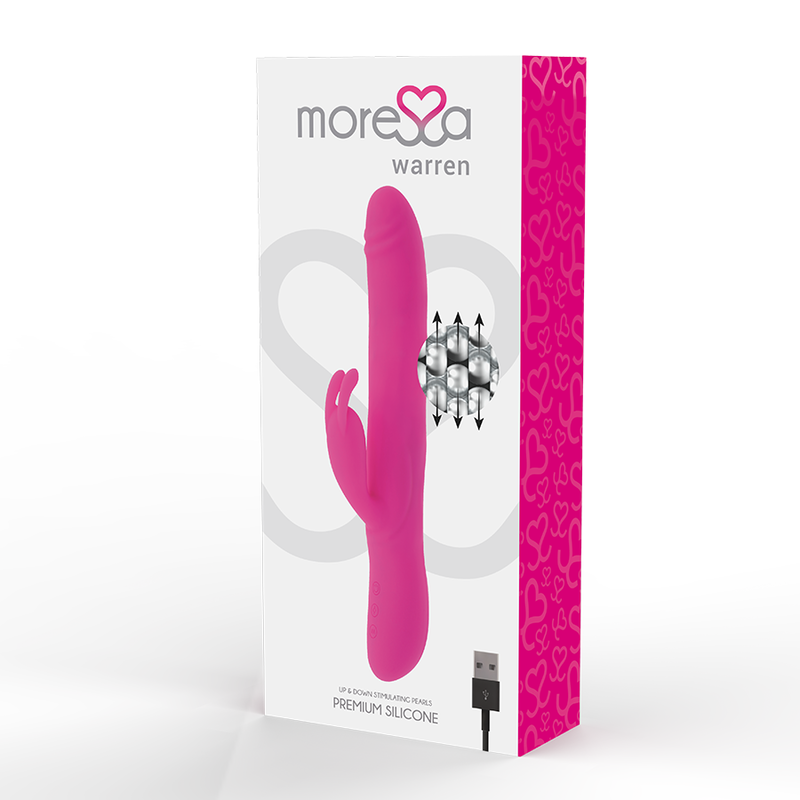 MORESSA - WARREN SILICONE RECHARGEABLE DE QUALITÉ SUPÉRIEURE