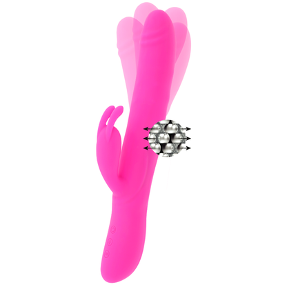 MORESSA - VIBRADOR SOMER PREMIUM CON ROTACIÓN MÚLTIPLE